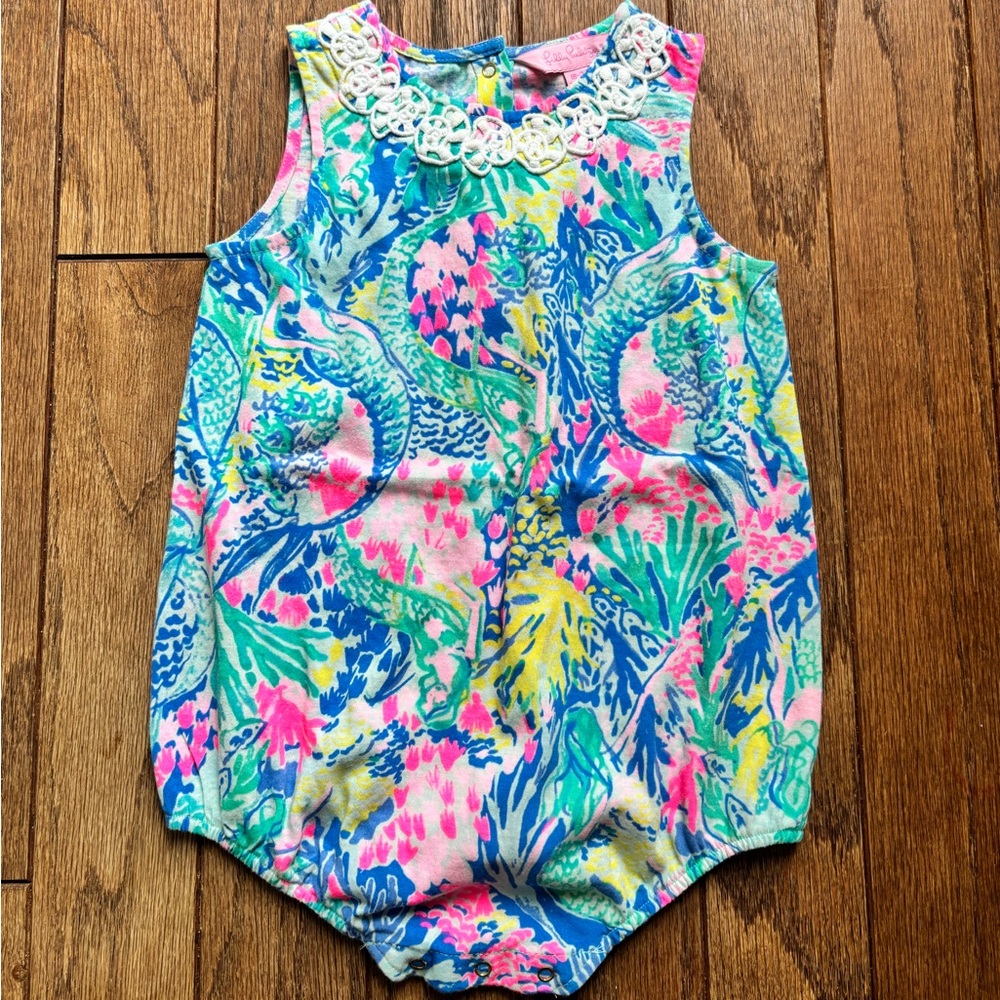 Lilly Pulitzer Bodysuit Baby Romper - Onsie Size 18-24 months NWOT